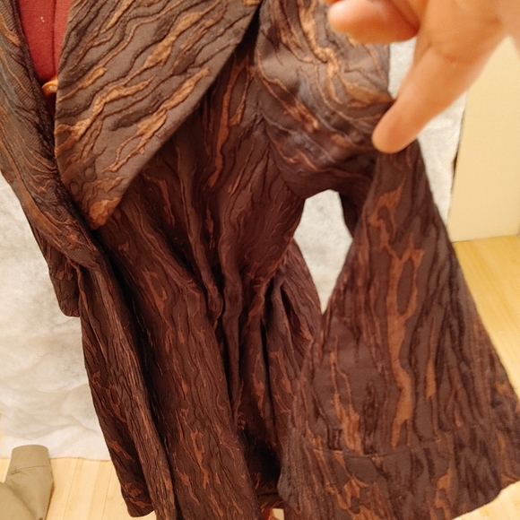 Red Coral woman's trench - Picture 3 of 7